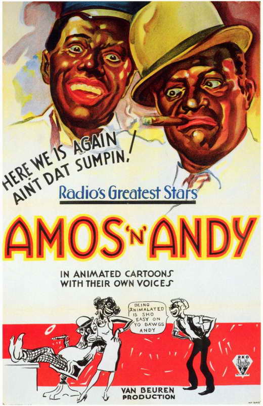 amos n andy cartoons poster