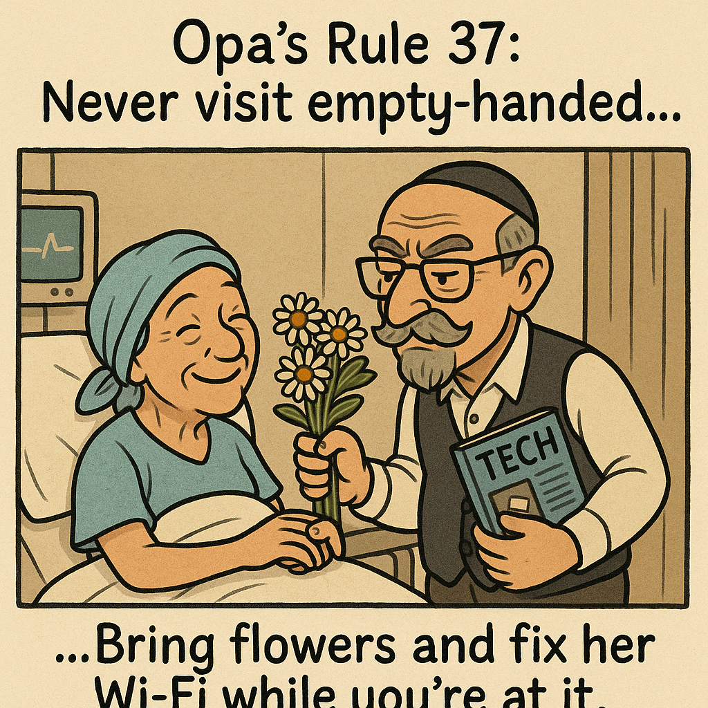 Never Visit Empty Handed