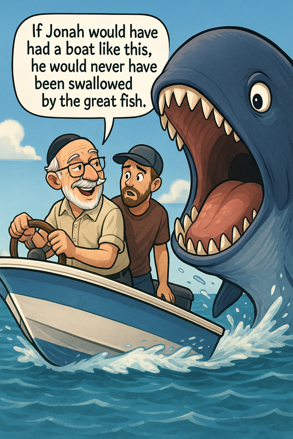 Whale Encounter on a Sunny Day