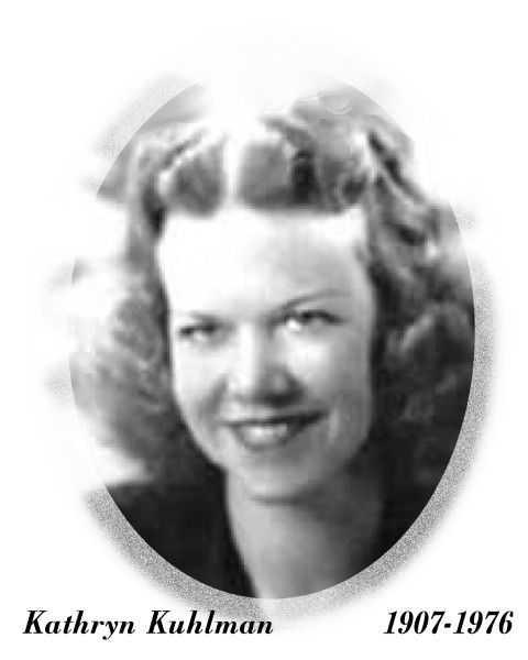 Kathryn Kuhlman vignette 4x5