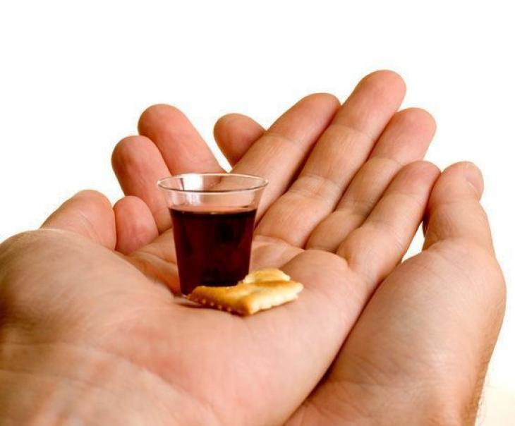 communion hands