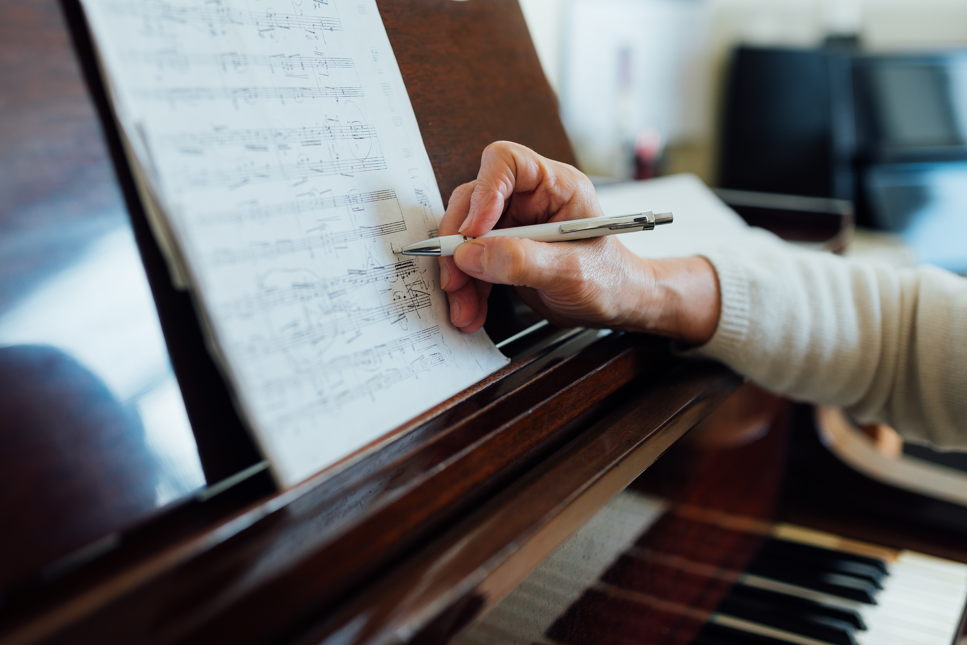 Writing Music at the Piano