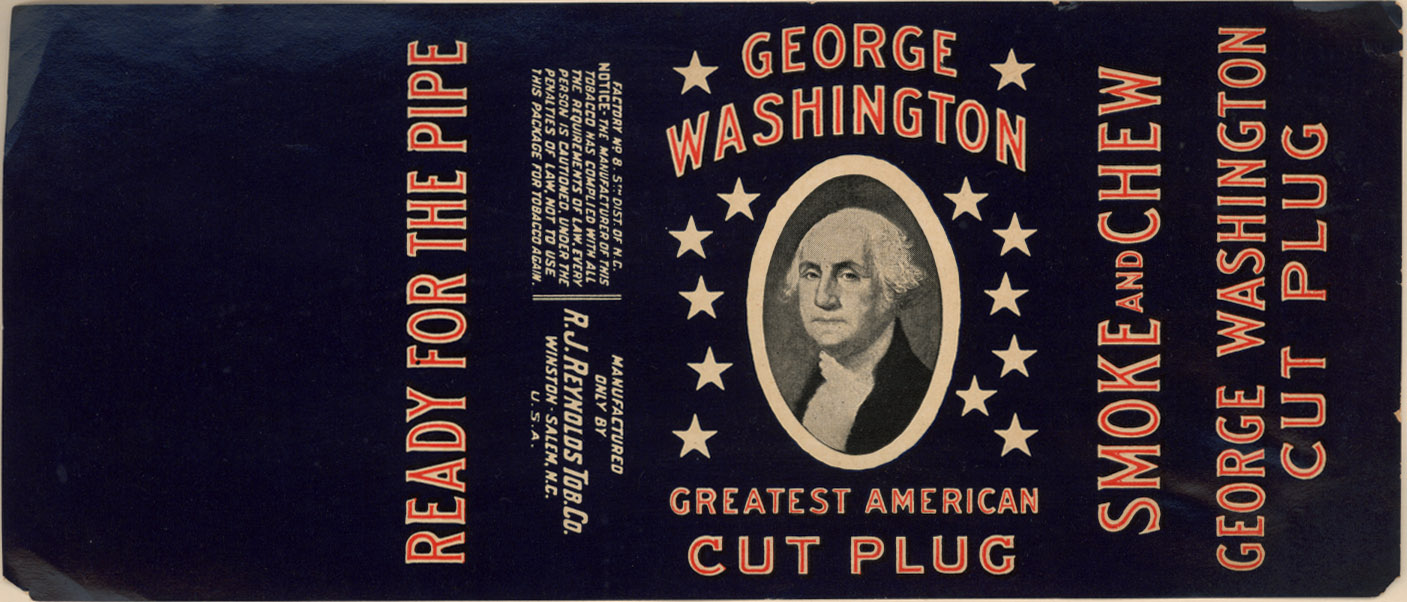 George Washington Cut Plug Tobacco